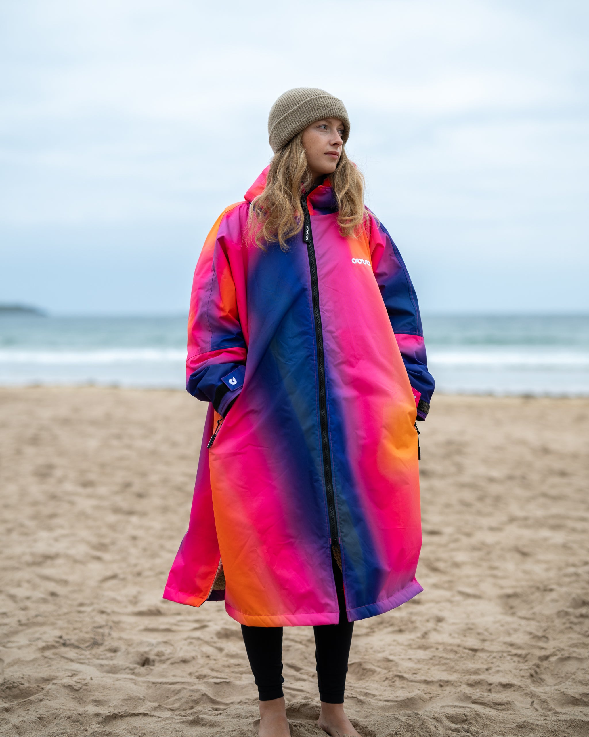 Coucon Changing Robe Adult Long Sleeve Infrared (Limited Edition) Recycled